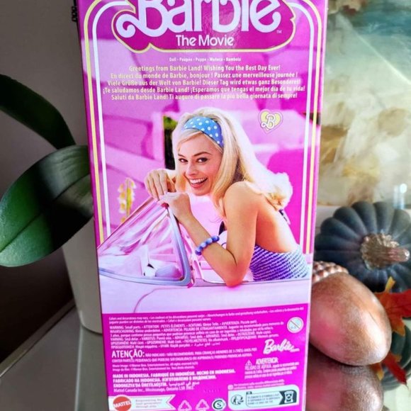 Barbie Doll Barbie Movie pink gingham dress 2023 New - Picture 4 of 4